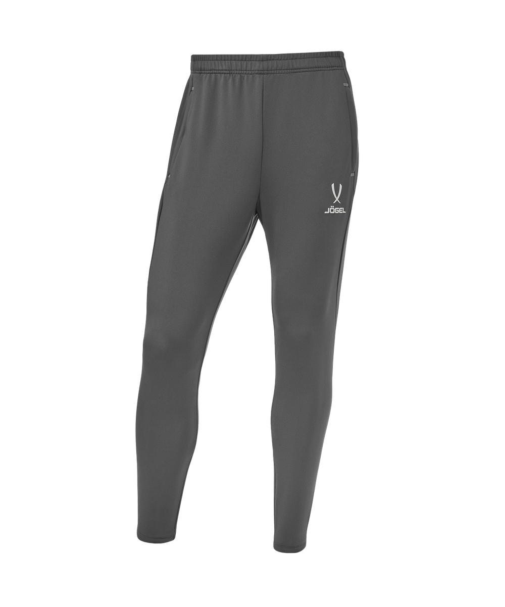 Брюки тренировочные с карманами JÖGEL PREMIER PerFormDRY Training Pants, темно-серый