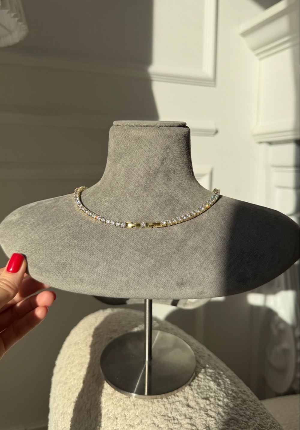 Колье POSH GLAM Gold 3 mm