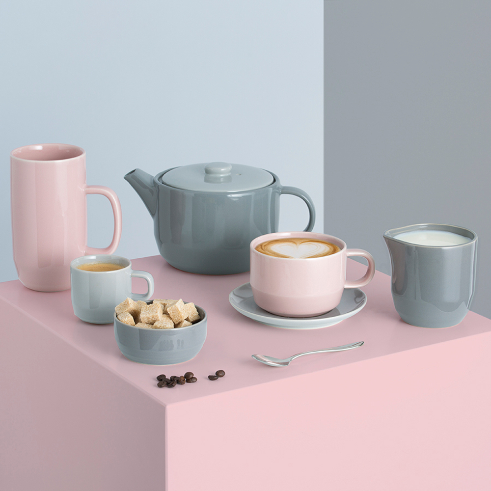 Чашка для каппучино cafe concept 400 мл серая