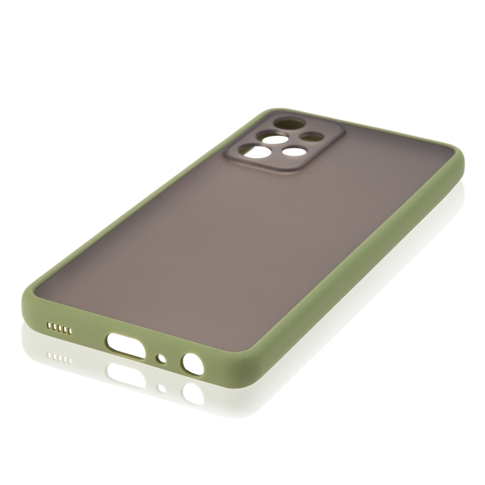 Чехол ROSCO для Samsung Galaxy A72 оптом (арт. SS-A72-ST-TPU-GREEN-ORANGE)
