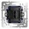 Механизм выключателя двухклавишного Voltum S70 VLS0201M