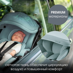 Коляска 3 в 1 Britax Roemer Smile 5Z Style и автокресло Baby-Safe PRO Style Harbor Blue Teak