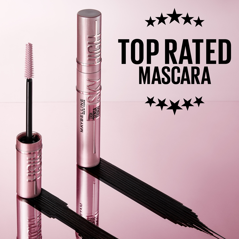 MAYBELLINE NEW YORK Lash Sensational Sky High - Водостойкая тушь для ресниц оттенок Black, 6 ml