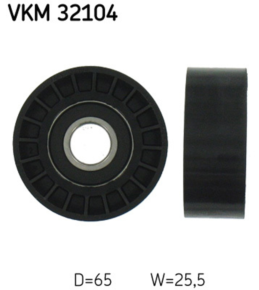 SKF - VKM32104-SKF - Usmeravajuci/vodeci tockic, klinasti rebrasti kais - Povrat artikla narucenog iz Njemacke nije moguc.