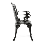 Стул Seletti Aluminium Black, черный