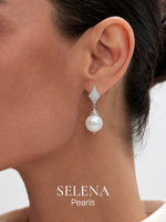 91004671 Серьги Selena Pearls
