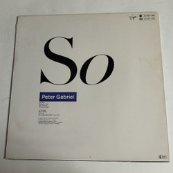 Винтажная виниловая пластинка LP Peter Gabriel So (Germany 1986)