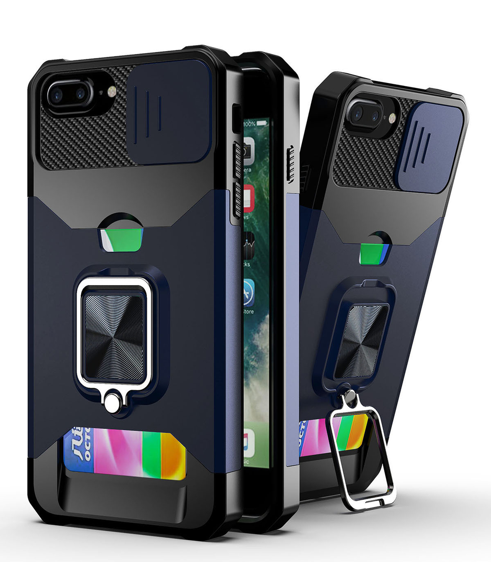 Противоударный чехол Сard Reader Case для iPhone 7 Plus / 8 Plus