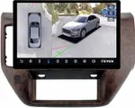 Магнитола для Nissan Patrol Y61 2004-2010 (рамка дерево) - Teyes CC3-2K-360 монитор 13" 2K QLED на Android 10, Быстрая, CarPlay, 4G SIM-слот, 4 камеры в комплекте