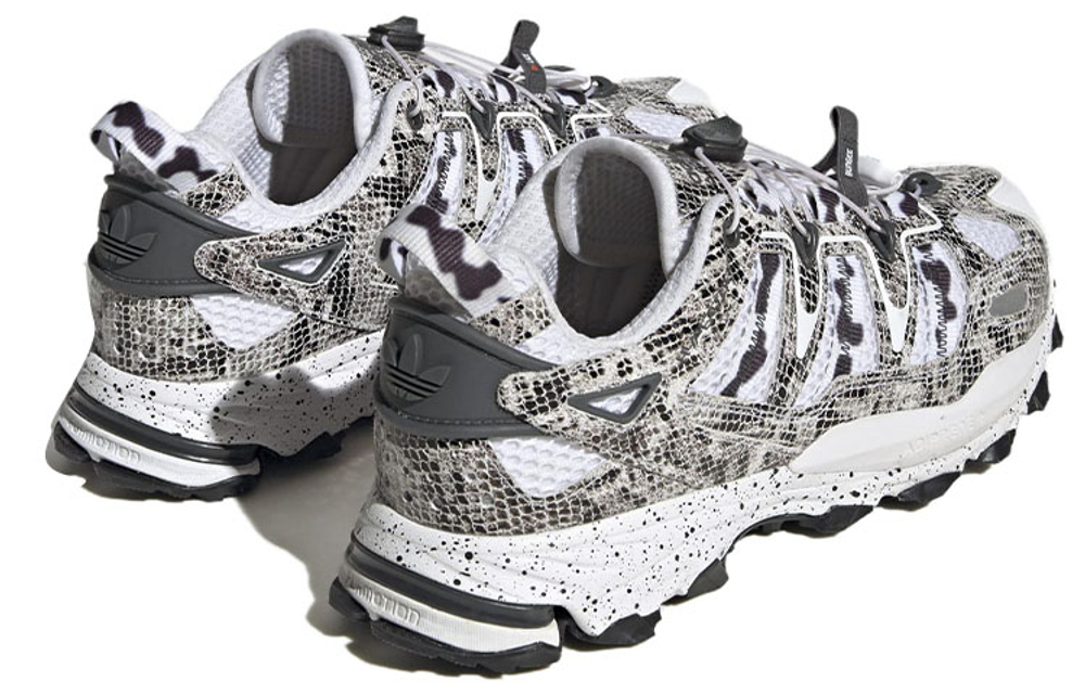 Adidas Originals Hyperturf Slip Resistant, Abrasion Resistant, Lightweight Outdoor Shoes Unisex Black White