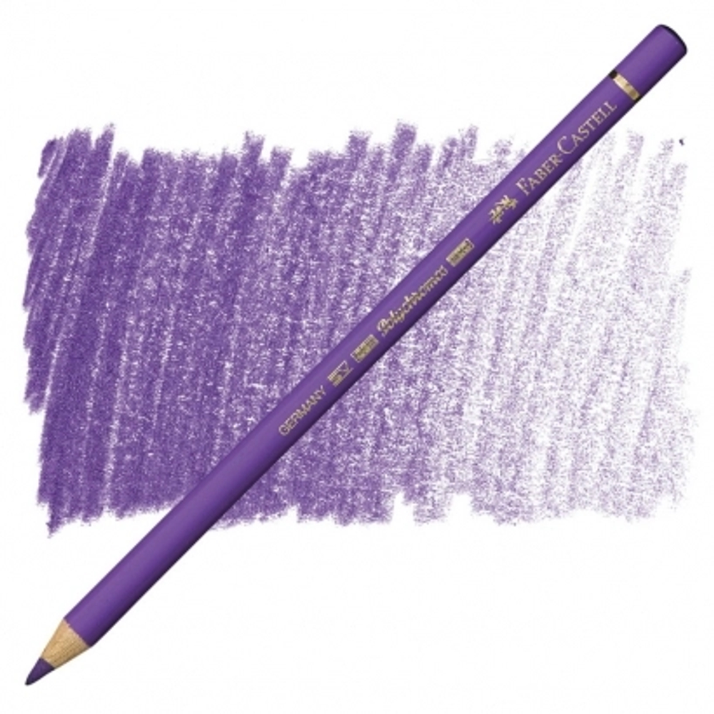 Карандаш художественный Faber-Castell "Polychromos", цвет 138 фиолетовый
