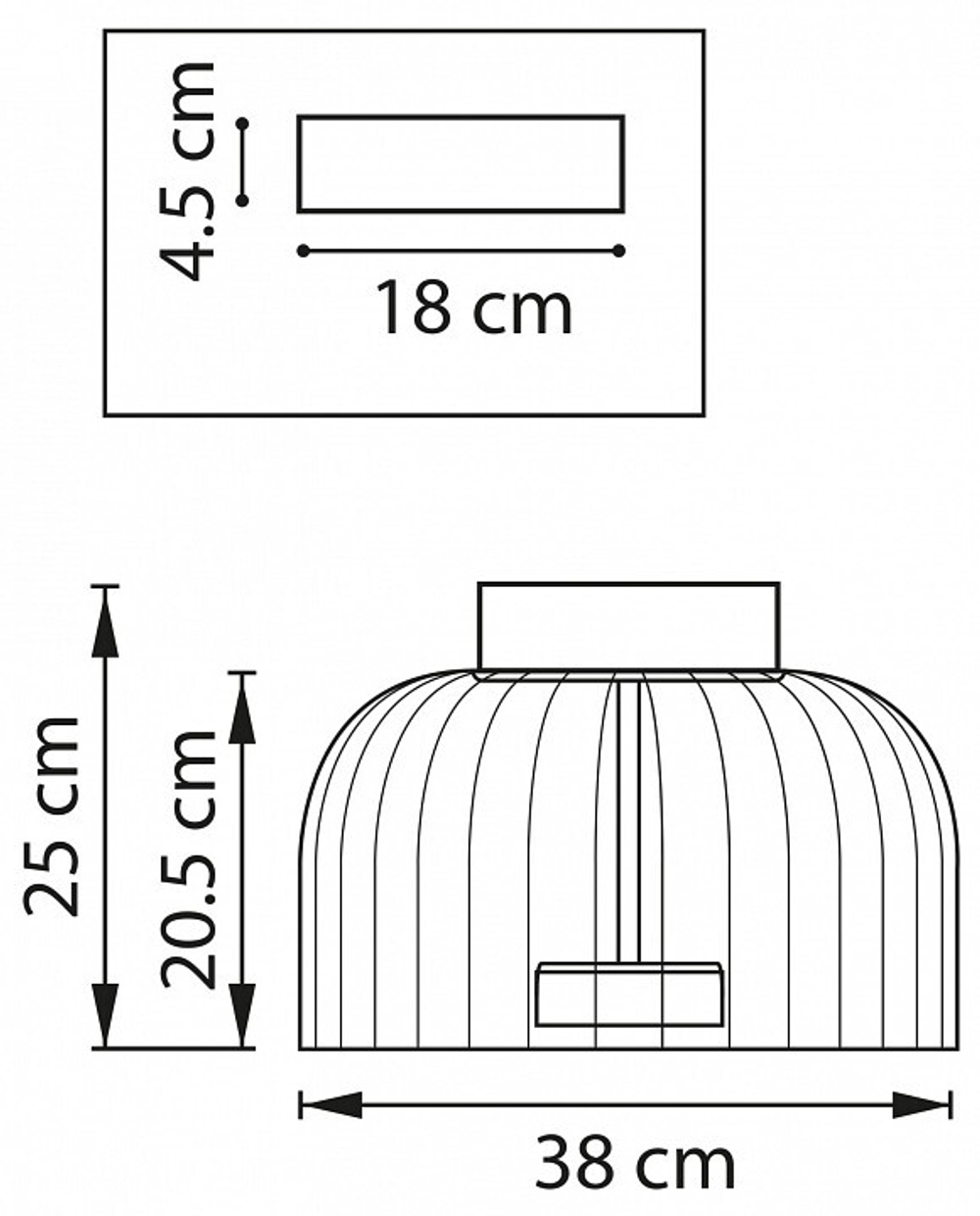 Накладной светильник Lightstar Celesta 809062