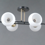 IL0798-6CSQ-25 BK AB TRENTO светильник потолочный ILLUMICO, E14х6
