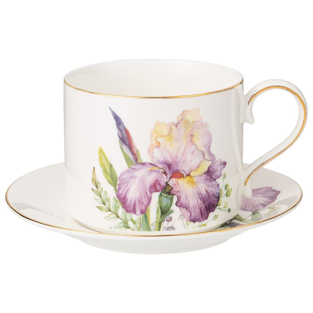 ЧАЙНАЯ ПАРА LEFARD "IRISES" 300 МЛ, РАЗНОЦВЕТНЫЙ (КОР=36НАБ.)