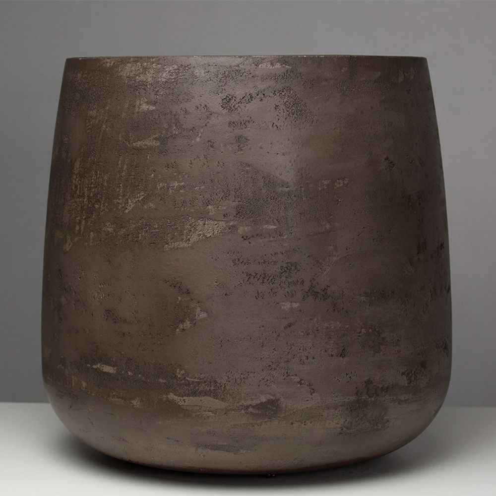 Кашпо CONE TAUPE CONCRETE D60 H42