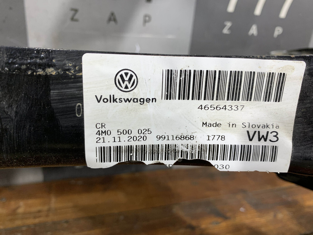 Подрамник задний Volkswagen Touareg 3 18-нв Б/У Оригинал 4M0500025