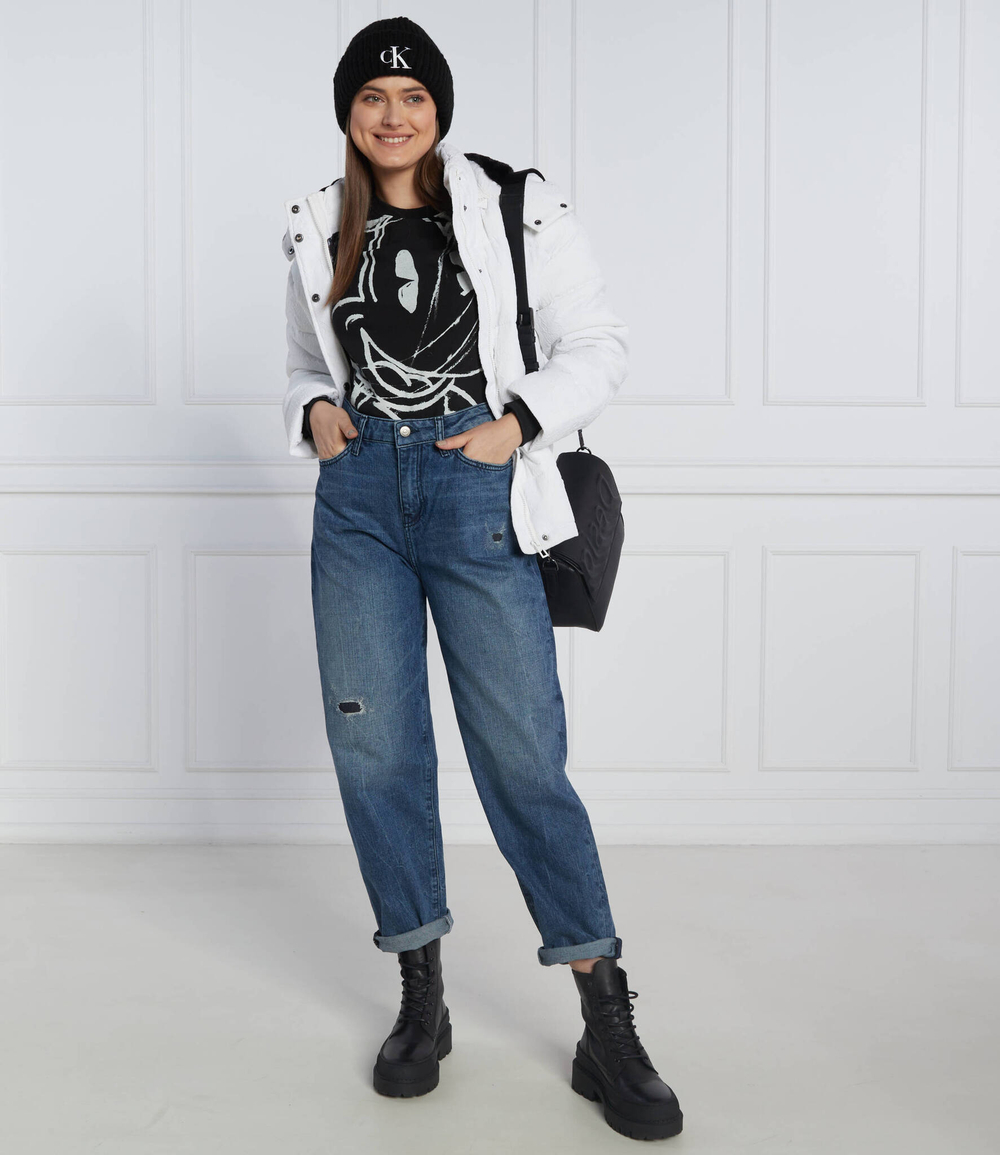 футболка Desigual - черный(22WWTK85)
