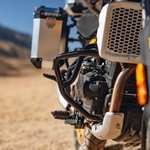 Дуги безопасности Royal Enfield, черного цвета, арт. KXA00437