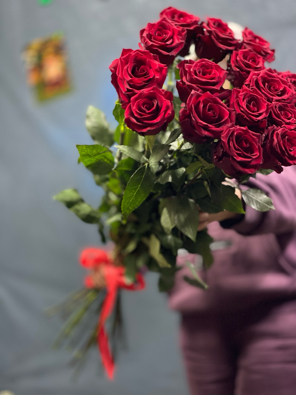 15 высоких роз