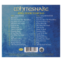 Whitesnake — Still Good To Be Bad (CD)