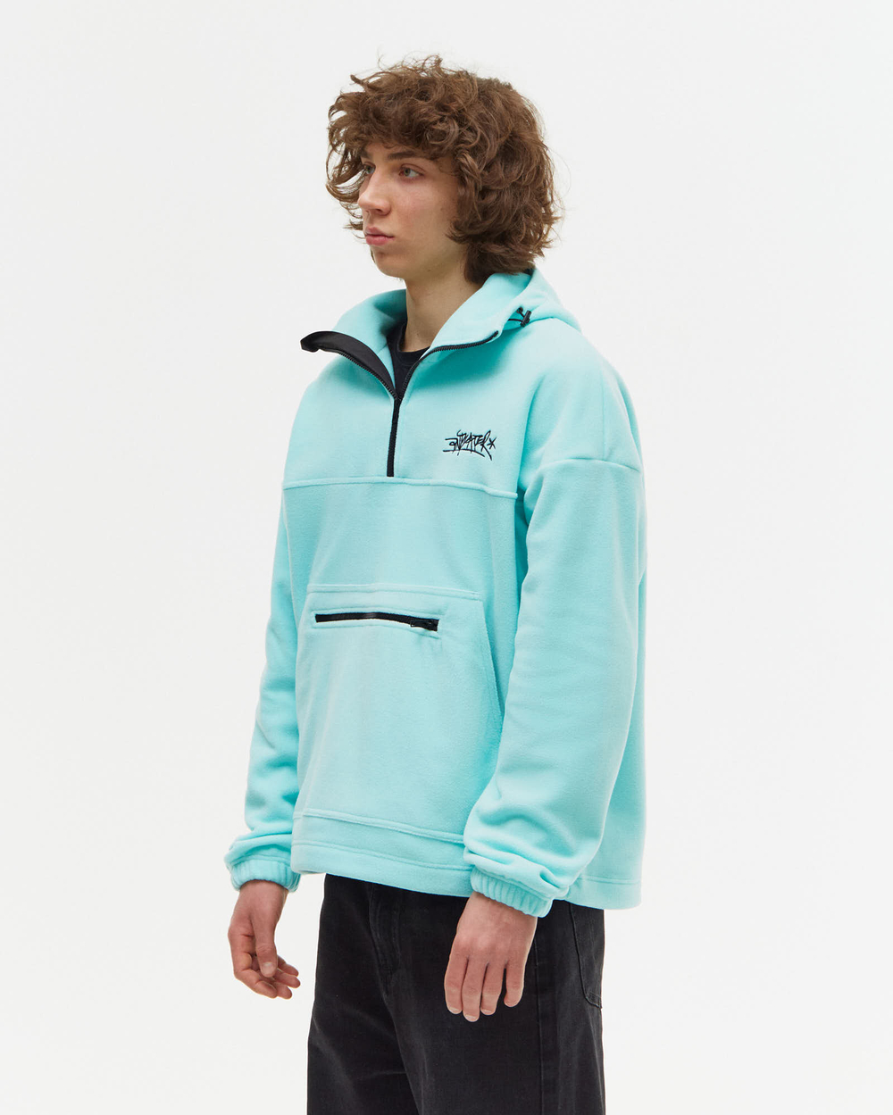 Толстовка Anteater Hoodie Fleece Мятный