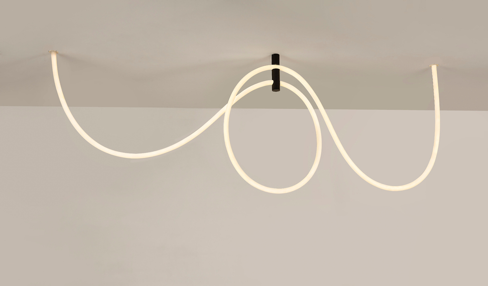 Светильник для LIGHT WAVE,  TUBA,  80Вт,  D25xL5000 мм,  3966Лм,  DC 48В,  Ra90,  360°,  3000К,  IP20,  матовый белый