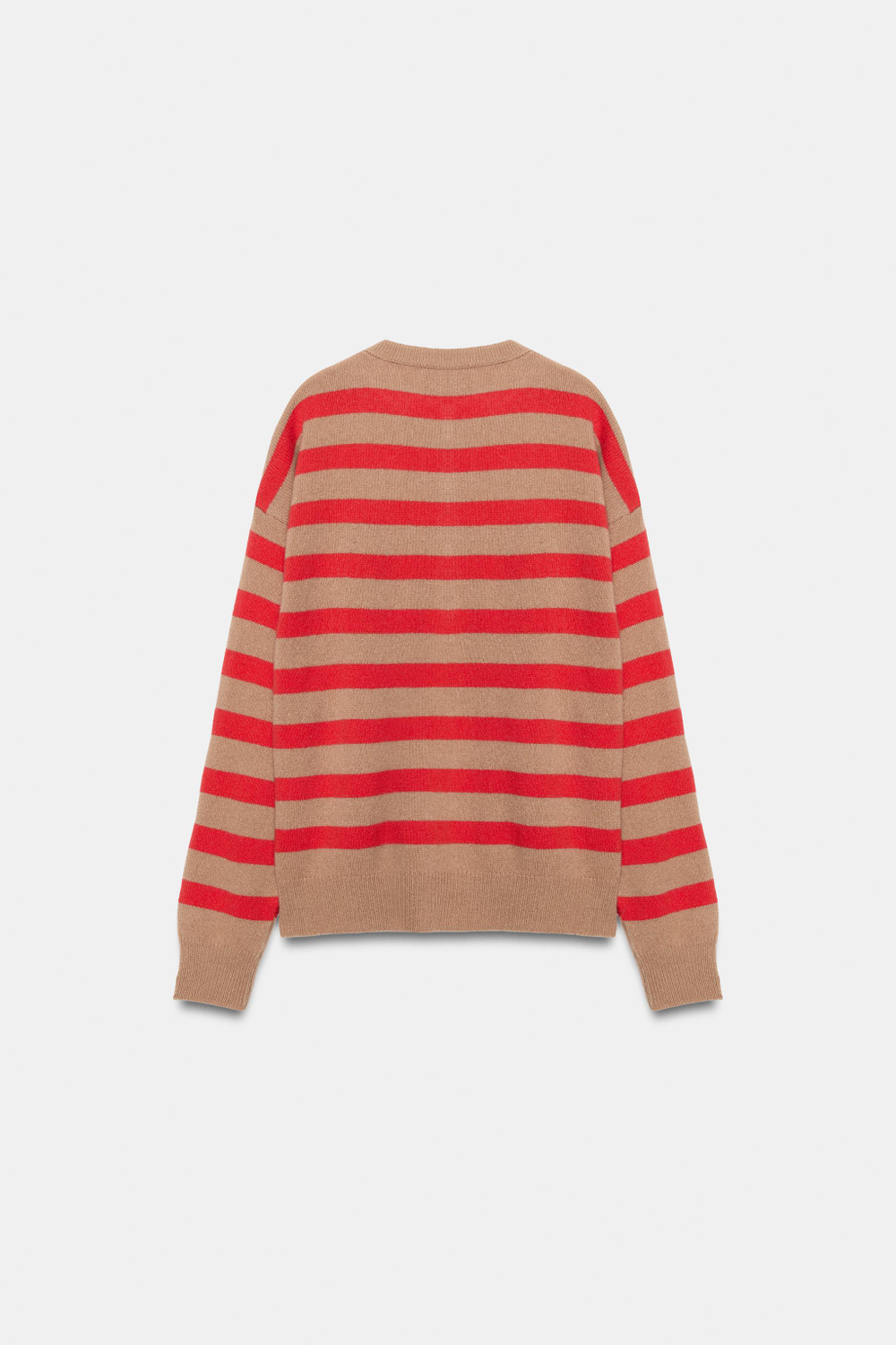 ШЕРСТЯНОЙ СВИТЕР В ПОЛОСКУ ИЗ КАШЕМИРА — ZARA