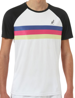 Теннисная футболка Australian Ace with Print - bianco