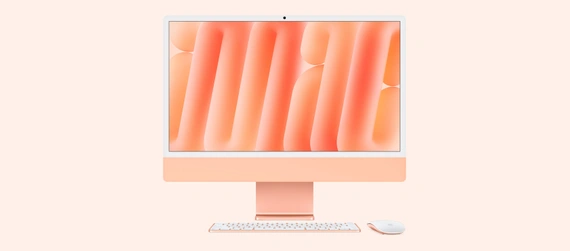 Моноблок Apple iMac 24" M4 (2024) 10CPU 10GPU 24/512GB Orange