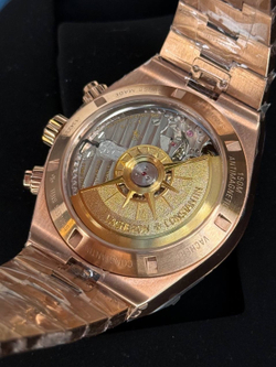 Часы Vacheron Constantin Overseas Chronograph Rose Gold Green Dial