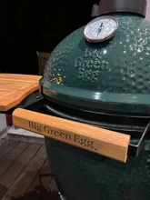 Керамический гриль Big Green Egg L Large (большой), 46 см, ножки с рукояткой, столики