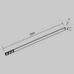 Магнитный трековый светильник Maytoni Flex TR186-1-16W2.7K-B