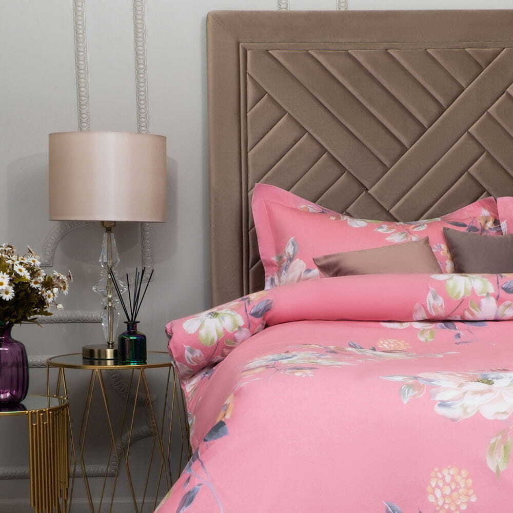 Постельное белье 2 спальное евро Arya home Simple Living Vignetta