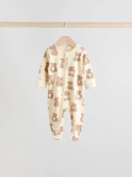 Комбинезон / Cлип для малышей Next AW2-295, 4 шт., Бежевый