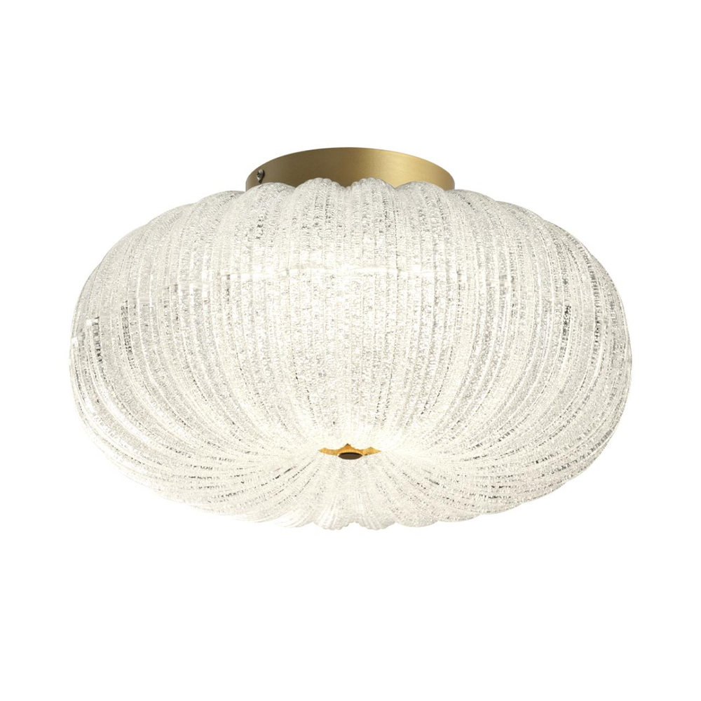 7720/36L PIKO LED SN 572 Светильник металл/стекло/прозрачный/золотой LED 36Вт 3000-6500K D400 IP20 пульт ДУ ANGELO