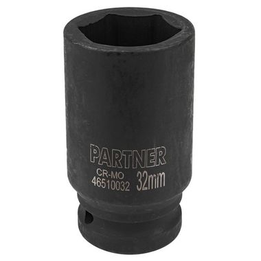 Головка ударная глубокая 32мм 6гр. 3/4'' Partner PA-46510032