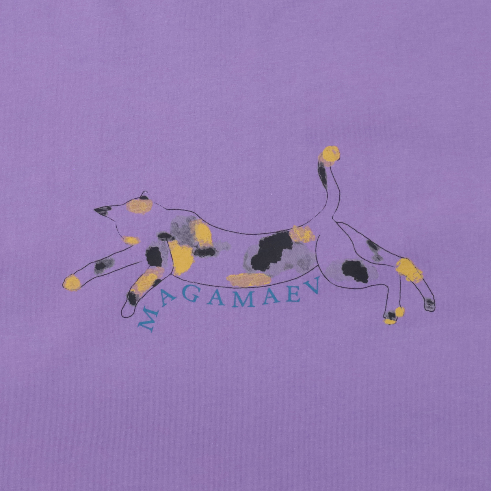 Футболка Magamaev Neko T-Shirt (lavender) артикул: - купить в магазине Дайс