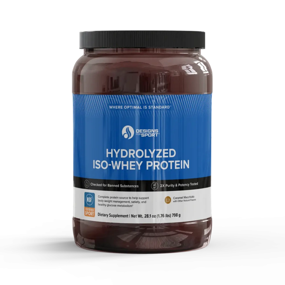 Designs For Sport - Hydrolyzed ISO-Whey Protein Caramel Macchiato 800 g