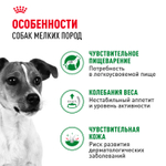 Royal Canin Mini Adult Мини Эдалт Корм влажный для взрослых собак мелких пород от 10 месяцев и старше соус 85г