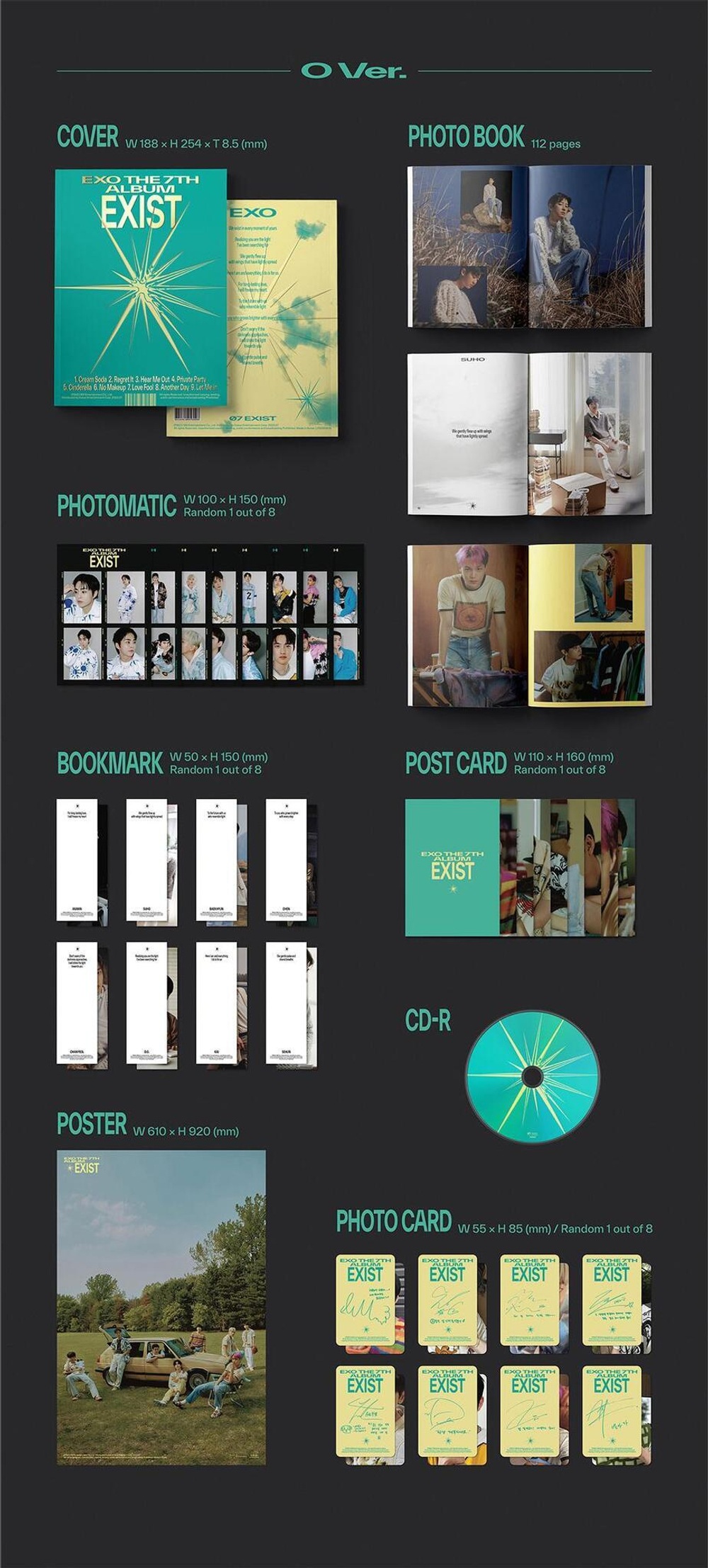 [Альбом] EXO - EXIST (Photo Book Ver.)