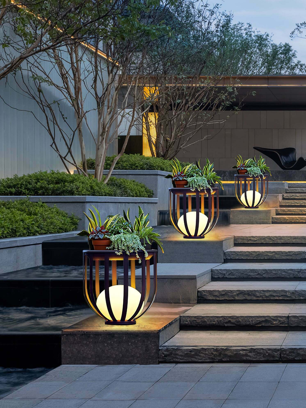 Floor design lamp Bols P-4028 by Estiluz