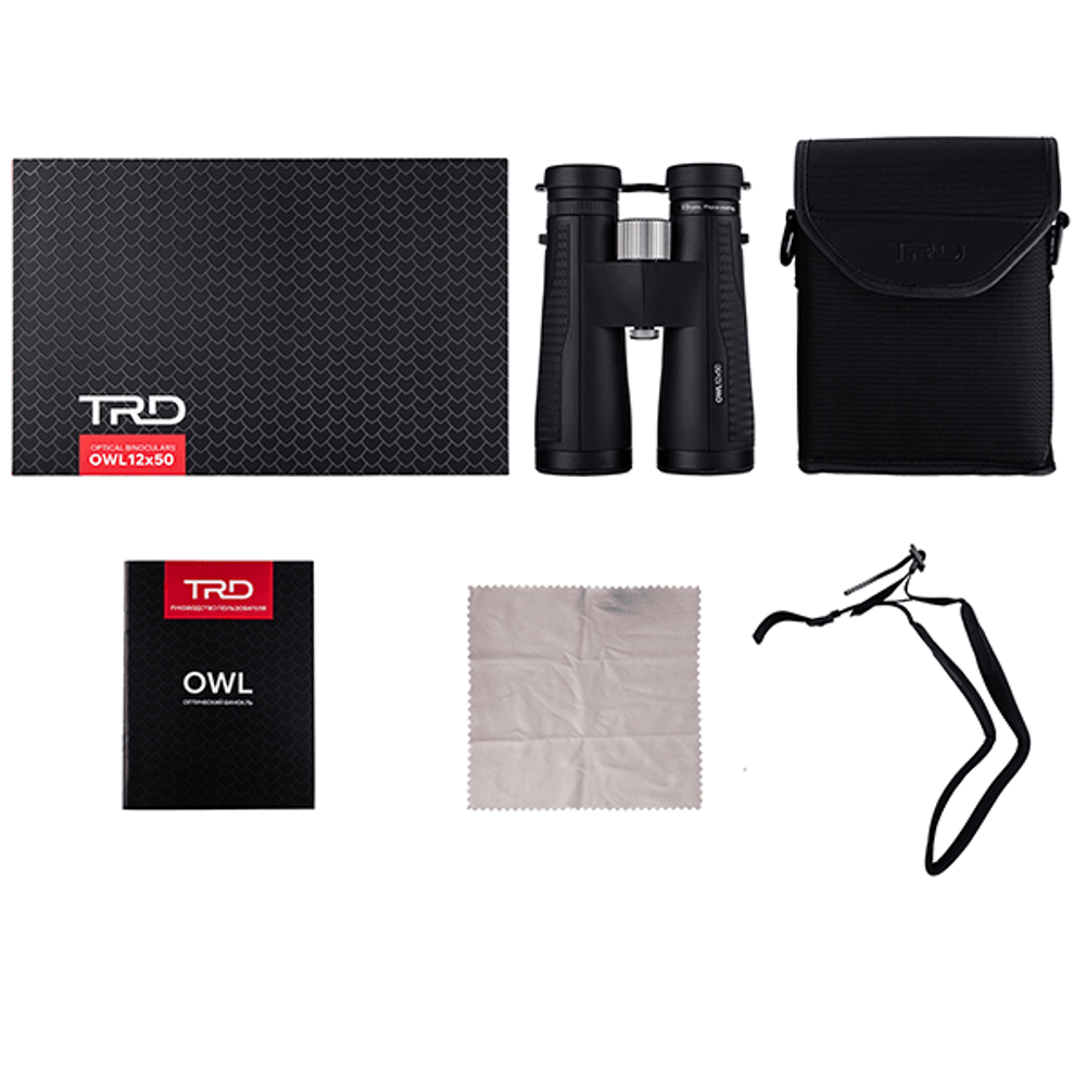 Оптический бинокль TRD OWL 12x50