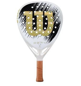 Ракетка для Padel Wilson Defy LS V1 SE Padel - white/gold