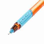 Ручка шариковая масляная с грипом BRAUBERG "Extra Glide GT Sky Blue", 1шт, СВЕТЛО-СИНЯЯ, игольчатый узел 0,7 мм, линия письма 0,35 мм, 144074