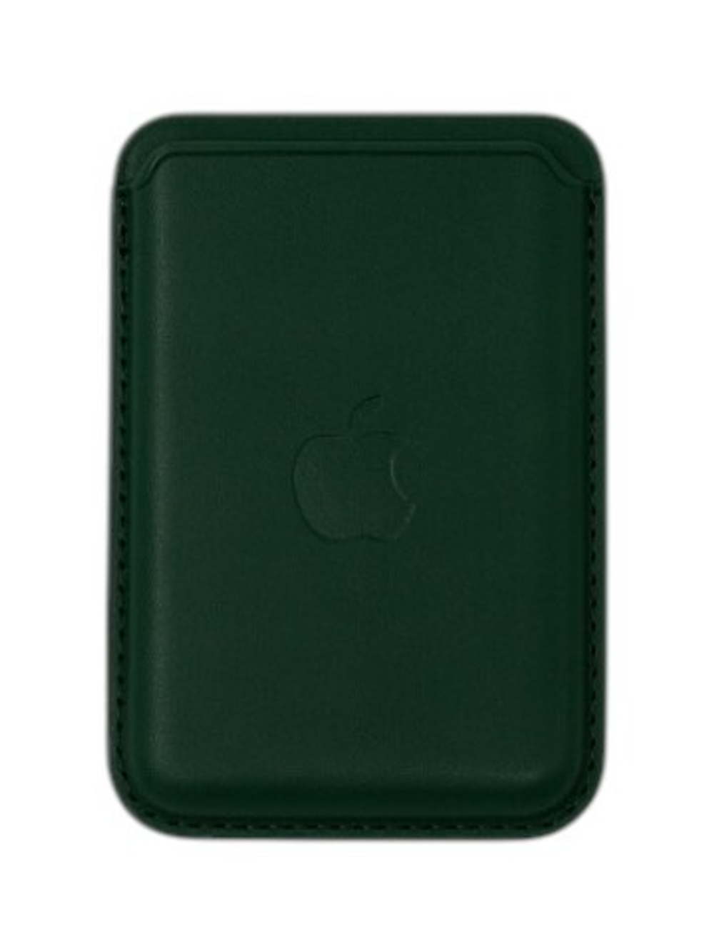 Визитница-картхолдер iPhone Leather Wallet (натуральная кожа) MagSafe с цветной анимацией