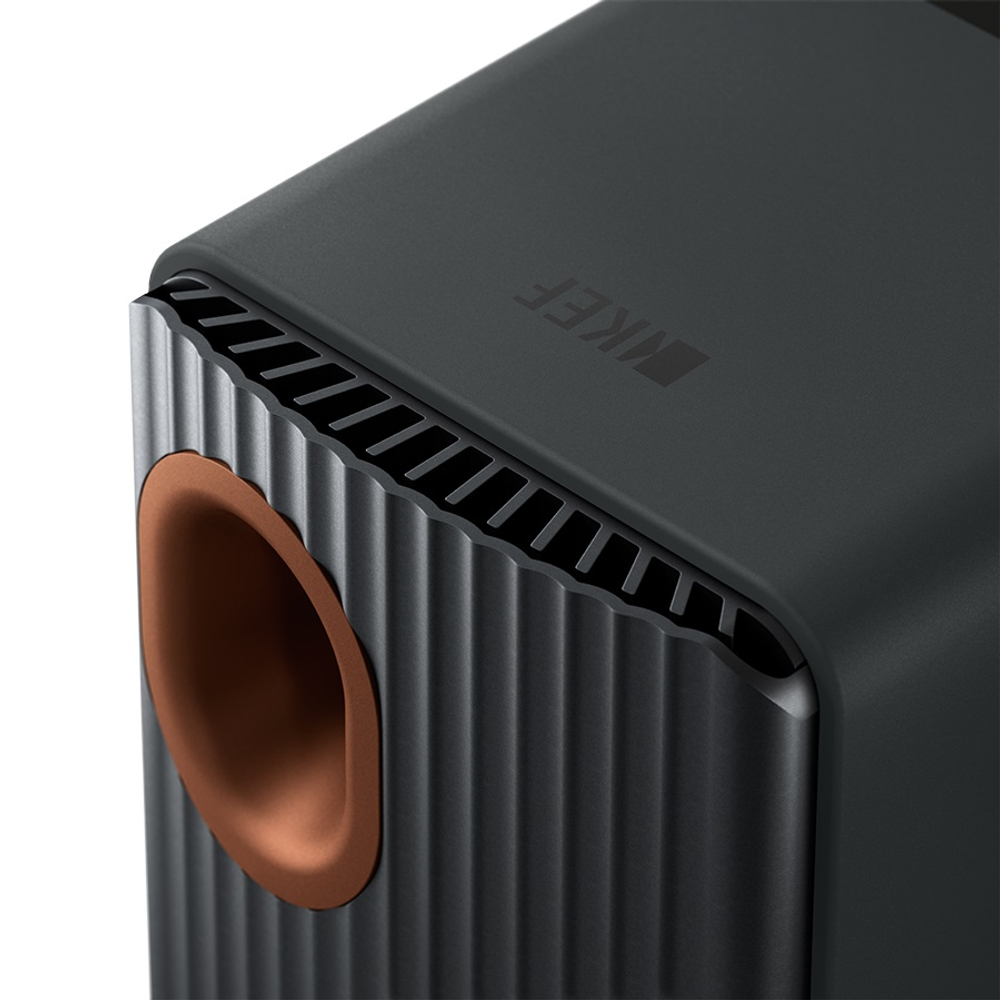 KEF LS50 Wireless II Carbon Black активная полочная акустическая система (пара)