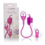 Помпа клиторальная с вибрацией Advanced Butterfly Clitoral Pump (Цвет: розовый)