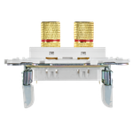 SKANDY Аудиорозетка 4-местная SK-A01W арктический белый IEK