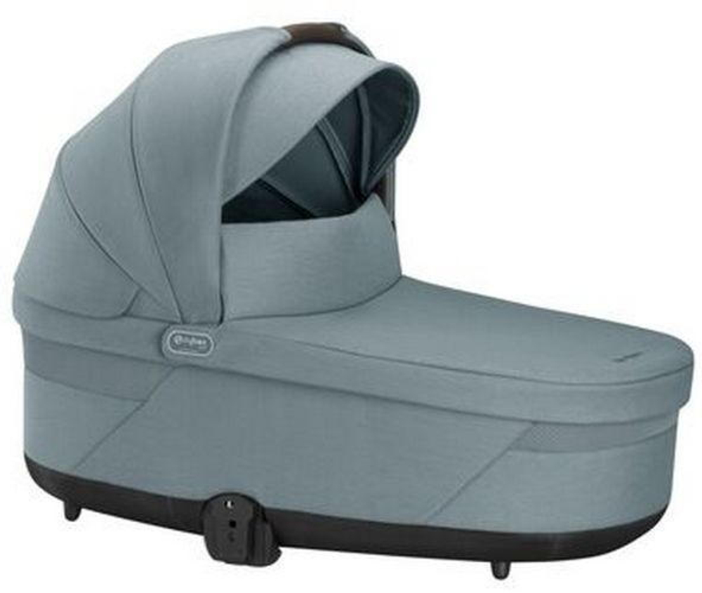 Коляска Cybex Talos S Lux TPE complete Cloud G Fog Grey 3 в 1 Stormy Blue с дождевиками