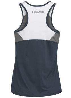 Футболка для девочки теннисная Head Club 22 Tank Top - navy